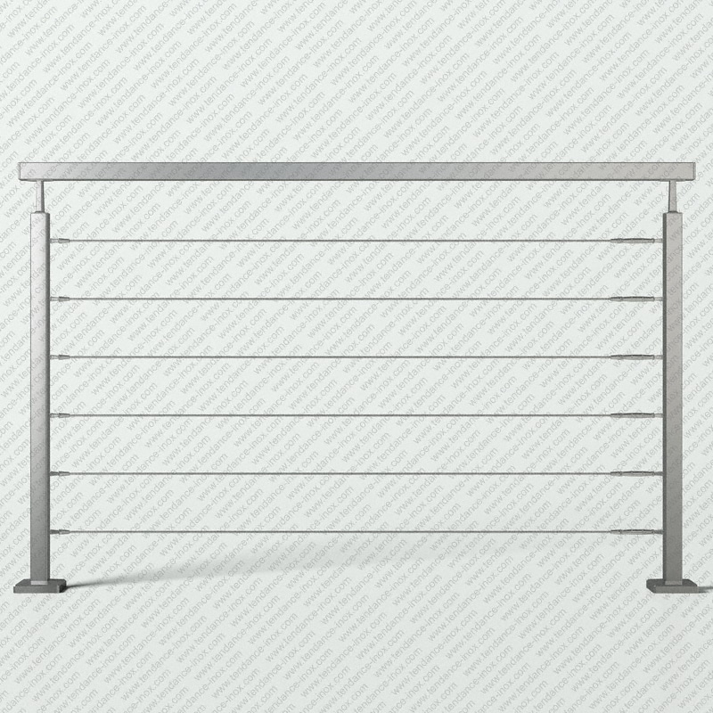 garde-corps inox 6 cables modele tendance-inox GC6CFICL