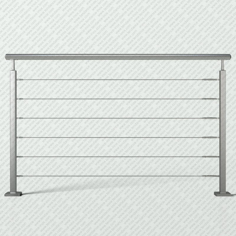 garde-corps inox 6 cables modele tendance-inox GC6CFIRL