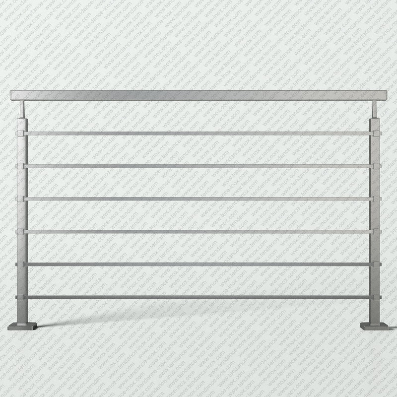 garde-corps inox 6 lisses modele tendance-inox GC6LFICL