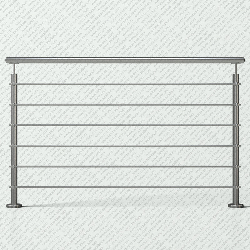 garde-corps inox 6 lisses modele tendance-inox LFIL6L