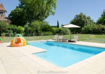 Barrière de piscine verre et inox