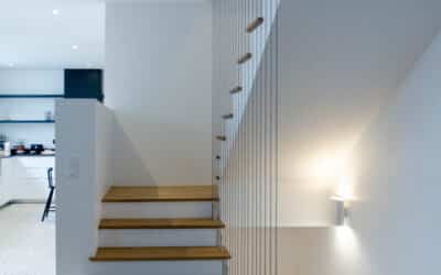 Garde-corps Inox minimaliste : câbles tendus