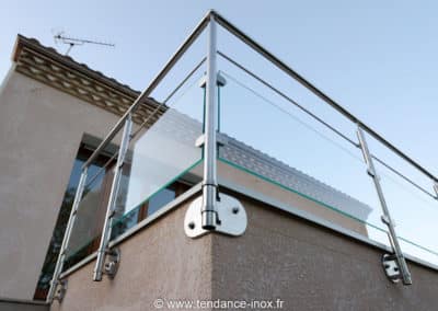 Garde-corps inox à Bordeaux (33 Pessac)